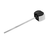JOINPAYA Mazo Accesorio Fácil de Instalar para Bombo de Acero Inoxidable de Pedal Cabeza de Fieltro y Control Dinámico del para Kit de Batería