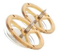 JOINPAYA Mecanismo de Reloj para Reemplazo y Reparación Volante Mecánico Dorado Kit Completo Piezas Accesorios para Relojes Despertador Antiguos Compatible Uso Profesional Precisión