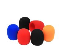 JOINPAYA Micrófono de Solapa Omnidireccional Mini Clip de 35 MM Cable de 15 M Compatible Teléfono Móvil y PC Incluye 2 Espumas Negras y 2 Rojas para Grabación y Entrevistas