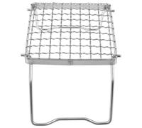 JOINPAYA Mini Parrilla de Acero Inoxidable para Camping Soporte para Horno Portátil Rejilla para Asar y Enfriar Diseño Compacto para Picnic y Barbacoas al Aire