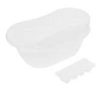 JOINPAYA Molde de Silicona Epoxi Reutilizable para Bandeja Forma de Bañera Kit DIY para Manualidades Molde Flexible Seguro y Práctico para Resina y Bricolaje