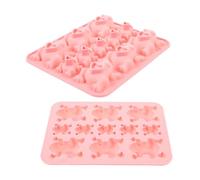 JOINPAYA Molde de Silicona para Hornear Diseño Creativo y Fácil Desmolde Forma de Rana, 2 Piezas para Repostería y Elaboración de Dulces