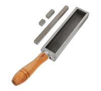 JOINPAYA Molde para Fundición de 7 Pulgadas con Mango de Madera Molde para Refinación de Oro y Plata Herramienta para Fundir Metales y Fabricar Lingotes