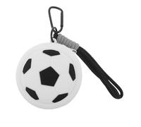 JOINPAYA Monedero Colgante Deportivo Llavero de Fútbol de PVC Mini Bolsa para Monedas y Auriculares Diseño Colorido de Balón Tamaño Pequeño Adecuado para Mochila y Regalos Futboleros