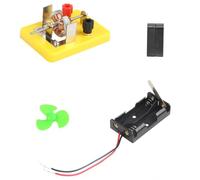 JOINPAYA Motor Modelo Educativo Miniatura DC para Experimentos Científicos Infantiles Kit DIY sin Batería Motor Eléctrico Pequeño para Proyectos Escolares y Juguetes de Color Aleatorio