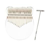 JOINPAYA Obsequio De Piano De Pulgar Mini Kalimba De Teclas Piano Acrílico De Dedo Principiantes Instrumento Musical Portátil Para Jugar Casa o Viajes