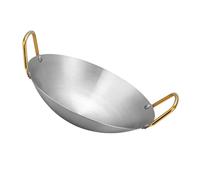 JOINPAYA Olla de Acero Inoxidable Gruesa para Cocina Confiable y Saludable, Adecuado para Sopas y Cera, Doble Oreja y Diseño Resistente para Uso Doméstico