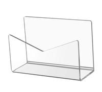 JOINPAYA Organizador de Archivos y Sobres Transparente de Acrílico Estante para Cartas y Documentos Soporte de Escritorio para Oficina y Tienda