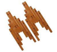 JOINPAYA Palitos de Adivinación de Bambú 16 Piezas, Accesorios Tradicionales Chinos para Templos y Adivinación Rápida, Tamaño Compacto, Diseño Clásico para Uso en Ceremonias y Eventos