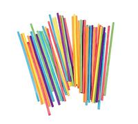 JOINPAYA Palitos De Ritmo De Madera Natural 50 Unidades 20x0,5 Cm Coloridos Para Niños, Instrumento Musical Clásico De Percusión, Herramienta Educativa Aula y Actividades Infantiles