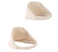 JOINPAYA Pañuelo Cabeza Elástico 2 Piezas de Algodón Puro Cálido y Resistente al Viento para Mujer Embarazada y Posparto Diseño Anti-Frío Absorbente de Sudor Adecuado para Otoño E