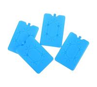 JOINPAYA Paquetes de Hielo Reutilizables para Loncheras 4 Unidades 160x100x20 Mm, Bloques de Congelador Azul para Camping y Picnic al Aire Libre, Accesorios Portátiles para Mochila,