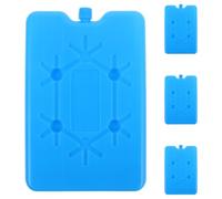 JOINPAYA Paquetes de Hielo Reutilizables para Picnic 4 Unidades 160x100x20 Mm Azul, Bloques de Enfriamiento para Loncheras y Neveras Portátiles, Compresas Frías para Camping y Actividades