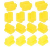 JOINPAYA Parachoques de Silicona para Trombón de Banda, 20 Piezas Amarillas de 4 Mm, Silenciador Profesional para Práctica Musical y Reducción de Ruido