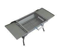 JOINPAYA Parrilla Barbacoa Portátil Acero Inoxidable Resistente para Camping y Jardín Parrilla Plegable Duradera para Asar al Aire Equipo Esencial para Barbacoas Móviles