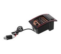 JOINPAYA Pastilla de Preamplificador para Guitarra Acústica de 5 Bandas Afinador Integrado, Tapa Protectora para Clavija de Extremo, Compatible Guitarras de Madera, Ecualizador para