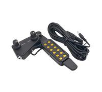 JOINPAYA Pastilla Para Guitarra Acústica Dm-4 Regulador De Volumen y Tono, Transductor De Sonido Para Guitarra Folk, Accesorio Práctico Para Amplificador, Compatible Banjo y Ukelele