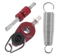 JOINPAYA Pedal De Batería Resorte Metálico Rojo Para Batería Jazz y Rack, Accesorio Duradero Para Reemplazo Del Muelle Del Pedal De Tambor, Pieza Compatible Para Percusión