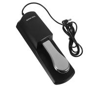 JOINPAYA Pedal De Sustain Para Teclado y Sintetizador, Conector Estándar y Conmutador De Polaridad, Resistente y Compatible Piano Eléctrico y Midi, Adecuado Para Músicos y Estudio