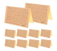 JOINPAYA Pegatinas de Números para Hucha de Madera, 30 Unidades para Ahorro de Dinero hasta 3000 Euros, Gráficos de Estrategias de Presupuesto, Ideales para Manualidades DIY y Enseñanza