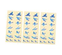 JOINPAYA Pegatinas Decorativas Para Guitarra Eléctrica, 3 Piezas Autoadhesivas Diseño De Pájaro Colorido, Parche Protector Para Diapasón, Ideales Para Personalizar y Embellecer Instrumentos Musicales