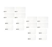 JOINPAYA Pegatinas Electrostáticas Película Protectora Marco Virtual Adhesivo Pet, 32 Unidades para Montaje Fácil en Parabrisas para Cámara de Salpicadero de Coche