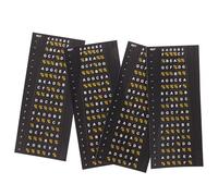 JOINPAYA Pegatinas para Diapasón de Guitarra 4 Piezas Etiquetas Notas y Escalas para Principiantes Compatibles Guitarras Eléctricas y Acústicas Adhesivas y Duraderas para Práctica