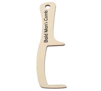 JOINPAYA Peine De Madera Extragrande De Dientes Anchos 1 Unidad Para Hombre Calvo Cuidado Personal Masaje Cuero Cabelludo Usos Multifuncionales