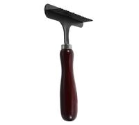 JOINPAYA Peine para Mascotas Mango De Madera Peine De Acero Inoxidable para Perros y Gatos para Peinar El Pelo Rizado De Mascotas Casa