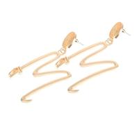 JOINPAYA Pendientes De Metal Para Mujer Exagerados Letra Pendientes Llamativos Personalizados Letras Bisutería Estética