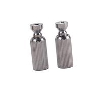JOINPAYA Pernos de Puente Trémolo Ajustables para Guitarra Eléctrica, Color Plata, 2 Piezas, Acero Varios estilos