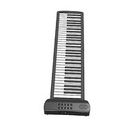 JOINPAYA Piano Enrollable Portátil De Teclas Teclado Electrónico Flexible Para Principiantes y Música Movimiento