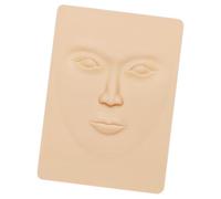 JOINPAYA Piel de Práctica para Tatuajes de Cejas 1 Pieza de Silicona Flexible Piel de Rostro Humano Falsa para Entrenamiento en Microblading y Maquillaje Semipermanente
