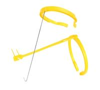 JOINPAYA Pinzas Grandes para Inseminación Artificial de Cerdos, Clip de Inseminación Profesional de Plástico y Acero Inoxidable, Herramienta Estable para Granjas y Suministro Porcino