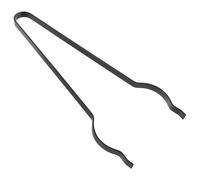 JOINPAYA Pinzas para Crisol de Fundición de Metal Pinzas para Verter y Levantar Crisoles Metal 42,7x7,5x1,5cm Negro