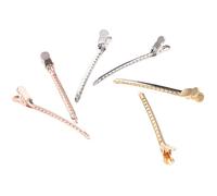 JOINPAYA Pinzas Pelo de Metal 6 Piezas para Volumen y Fijar Raíces, Ideales para Peinados y Rastas en Peluquería Femenina