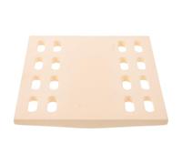JOINPAYA Placa Difusora de Calor de Cerámica Beige, Parrilla de Gas | Repuesto Resistente a Alta Temperatura, Fácil Instalación, Aislamiento Higiénico, para Barbacoa y Cocina