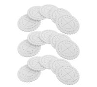 JOINPAYA Plato Redondo de Kumihimo 15x15 Cm 32 Ranuras para Tejer Hilos, Rueda Trenzadora Portátil para Manualidades, Kit de 15 Piezas para Hacer Pulseras DIY y Trenzado de Cuerda