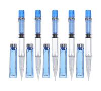 JOINPAYA Pluma Estilográfica de Pincel Suave sin Tinta 5 Unidades Punta Tipo Pincel para Caligrafía China y Japonesa Herramienta Portátil para Lettering y Arte Sumi