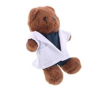 JOINPAYA Plush Doctor Bear Medical Doll with Uniform Soft Stuffed Animal For Nurse School Graduation Party Favor Portable and Easy To Clean Toy