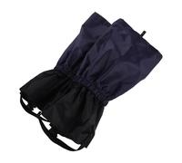 JOINPAYA Polainas Impermeables Ajustables para Senderismo y Montañismo, Cubrezapatillas Resistentes al Agua y Arena, Protección para Botas de Nieve y Desierto, Talla Única, Color Azul