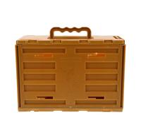 JOINPAYA Portable Bird Cage For Small Parrots and Budgies Sturdy Plastic Bird Carrier with Handle Ventilated Indoor Birdcage For Travel and Home Use