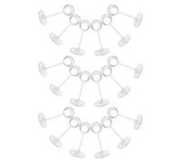 JOINPAYA Portatarjetas de Mesa de Metal Clip Fuerte Soporte para Cartas y Notas de 85 MM Color Plata Juego de 30 Unidades Adecuado para Restaurante Bodas y Oficina