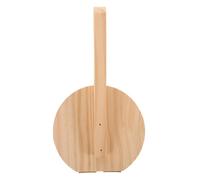 JOINPAYA Prensador Manual de Masa Pequeña de Madera 21,5x12,5 Cm para Dumplings y Empanadillas, Herramienta Doméstica Compacta para Prensar Bolas de Masa Hervida en Cocina Reutilizable