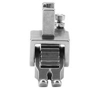 JOINPAYA Prensatelas de Rodillo Presión Ajustable para Máquina de Coser Plana Accesorio Resistente para Cuero y Vinilo Pie de Costura Versátil para Máquinas de Coser Domésticas