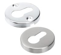 JOINPAYA Protector de Cerradura Resistente al Frío, Juego de 2 Cubiertas Decorativas Varios estilos para Puerta de Acero Inoxidable y Hierro Galvanizado para Muebles y Varios estilos