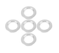 JOINPAYA Protectores Metálicos Antimordida para Cajas Nido de Pájaros, Anillos de Nido de 55 Mm, 5 Unidades, Accesorios para Jaulas de Pájaros, Complementos Aves para Protección