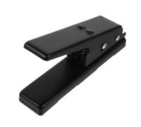 JOINPAYA Punzón Cortador de Púas de Guitarra Negro de Hierro para Fabricación y Accesorios, Herramienta Manual para Kit de Guitarra de Bricolaje