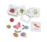 JOINPAYA Puzzle Educativo para Niñas de Emparejamiento con Dinosaurios y Animales Seguro y Duradero para Estimular la Cognición Memoria y Pensamiento Lógico la Primera Infancia