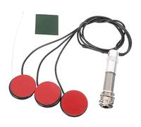 JOINPAYA Recogida Multifunción Sin Perforación Para Guitarra Folk Ukelele Pastilla Piezoeléctrica Práctica De Accesorio Para Guitarra